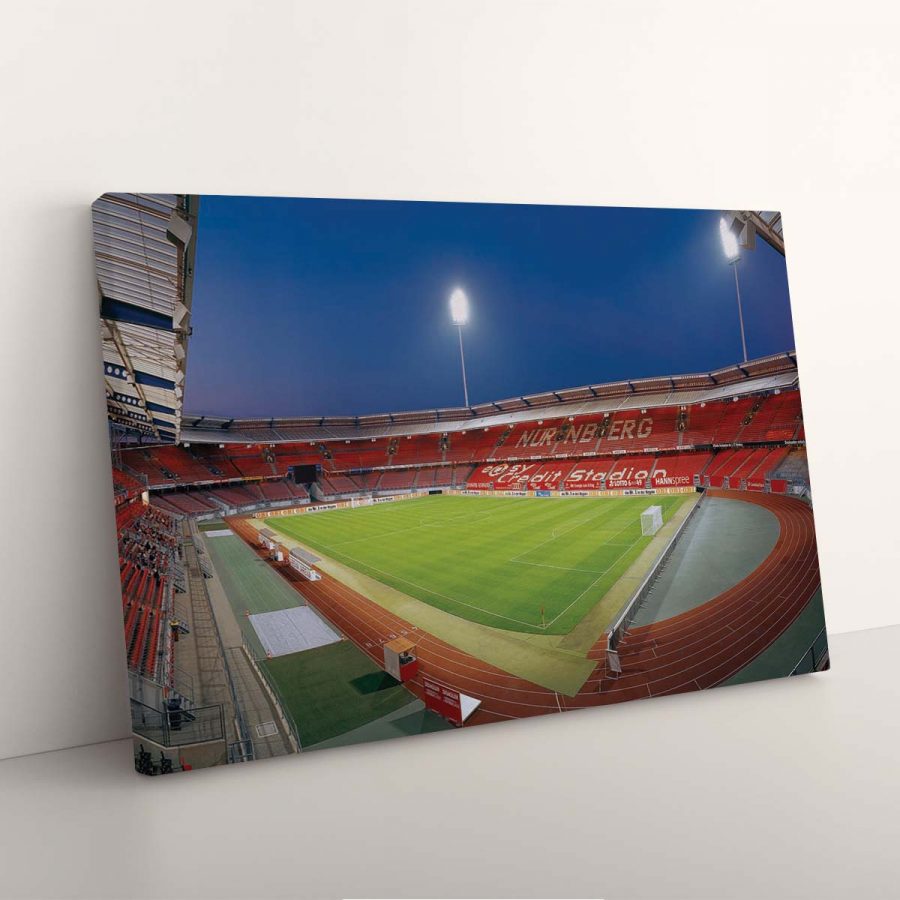1. FC Nürnberg Sportplatz 07 FCN Leinwandbilder – Bild 3
