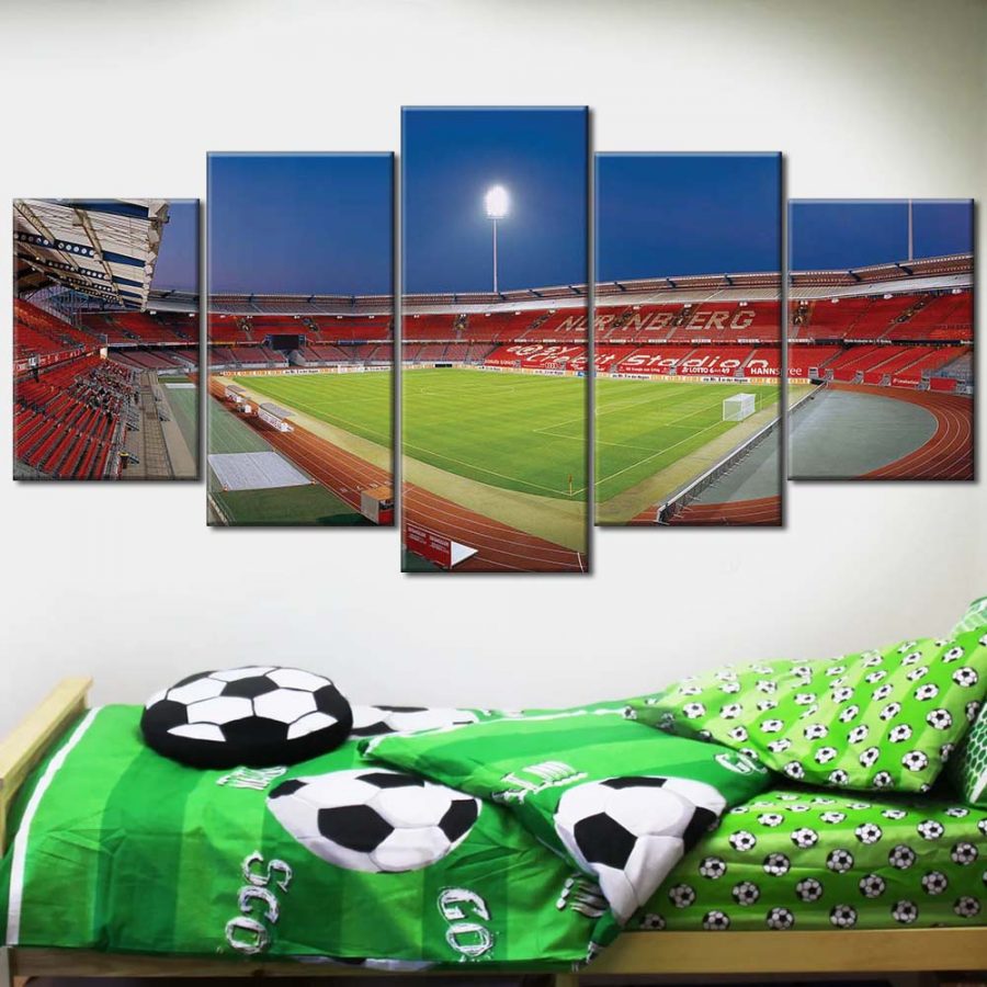 1. FC Nürnberg Sportplatz 07 FCN Leinwandbilder – Bild 2