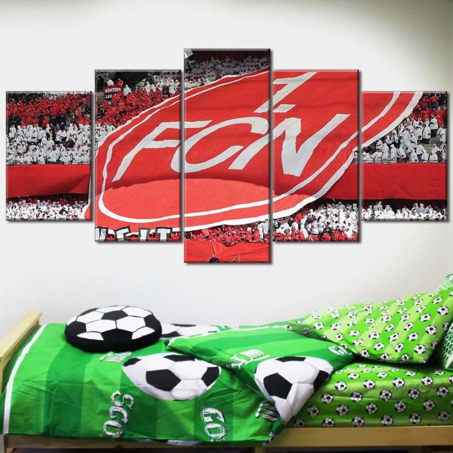 1. FC Nürnberg Sportplatz 08 FCN Leinwandbilder – Bild 2