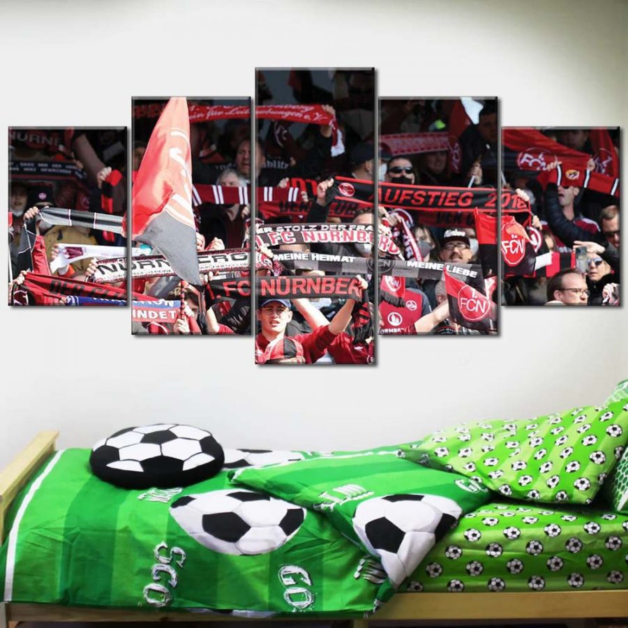 1. FC Nürnberg Sportplatz 09 FCN Leinwandbilder – Bild 2