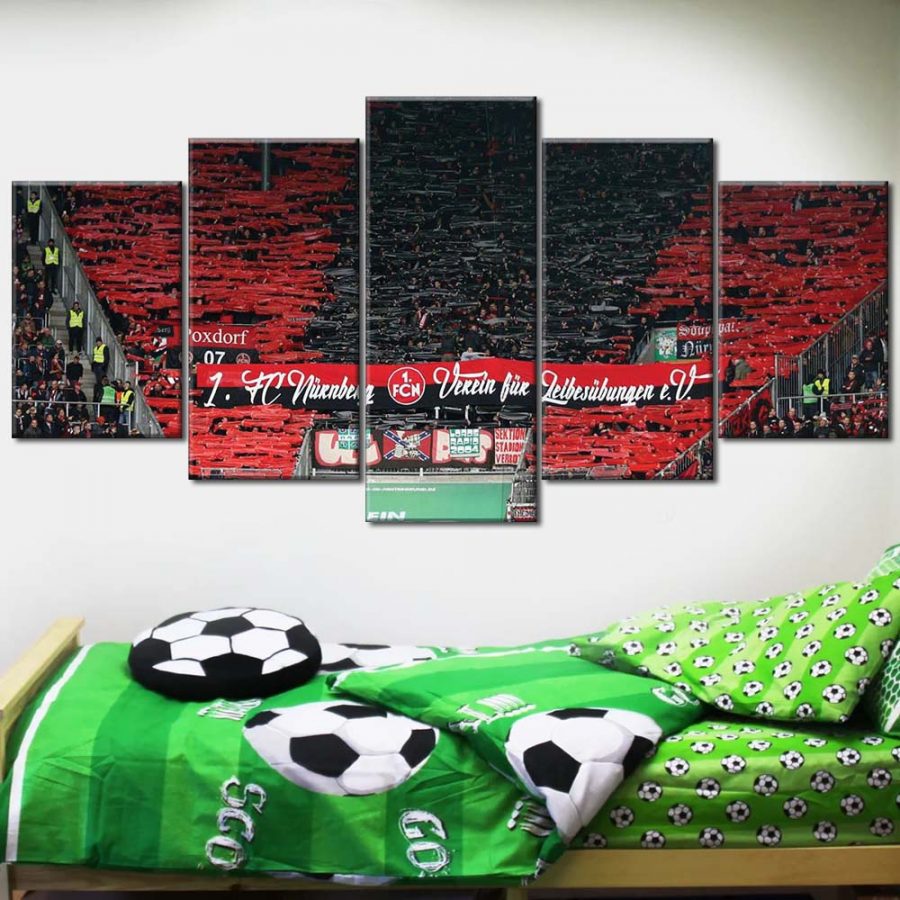 1. FC Nürnberg Sportplatz 10 FCN Leinwandbilder – Bild 2