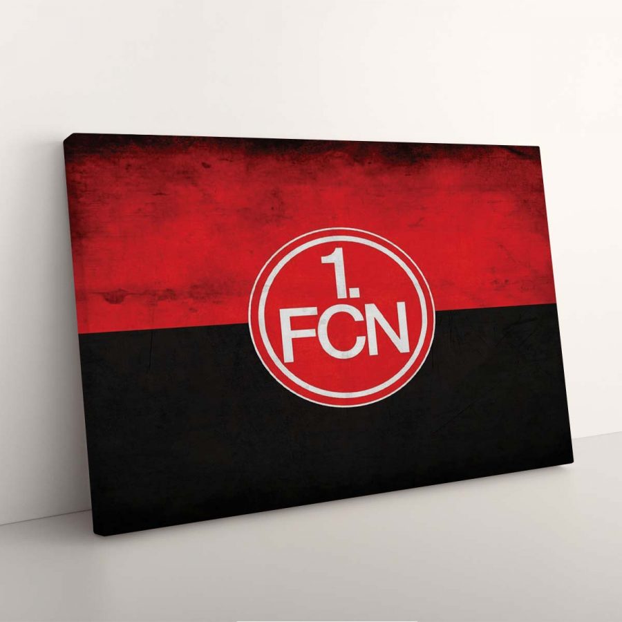 1. FC Nürnberg Schwarz-Rot FCN Leinwandbilder – Bild 3