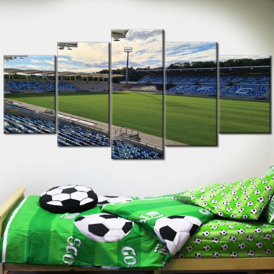 1. FC Saarbrücken Spielfeld Ludwigspark Stadion 2 Leinwandbilder – Bild 2