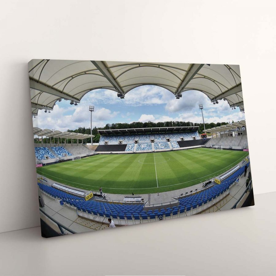 1. FC Saarbrücken Spielfeld Ludwigspark Stadion 3 Leinwandbilder – Bild 3