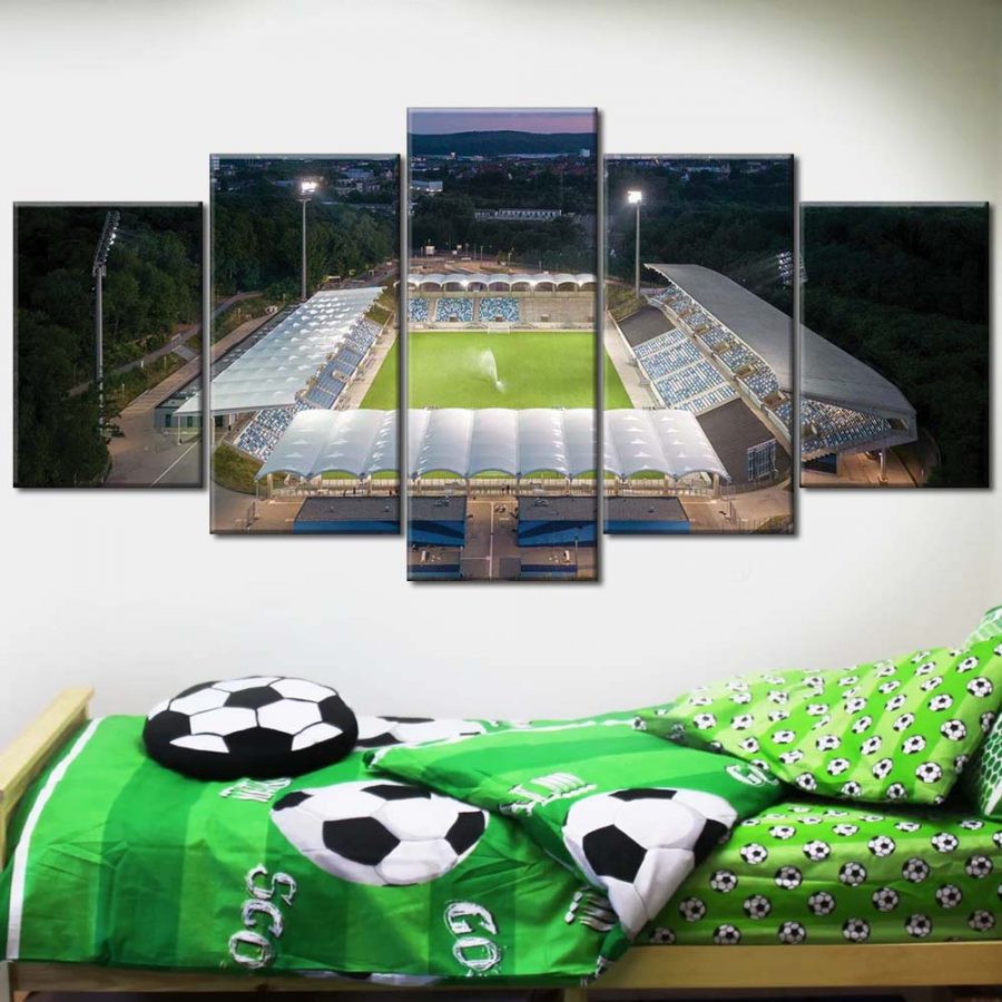 1. FC Saarbrücken Spielfeld Ludwigspark Stadion Leinwandbilder – Bild 2