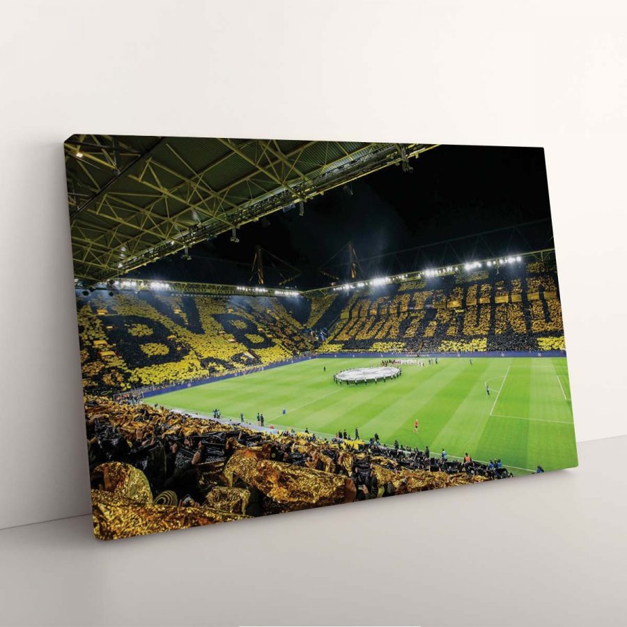Borussia Dortmund Stadion Signal Iduna Park 02 BVB Leinwandbilder – Bild 3