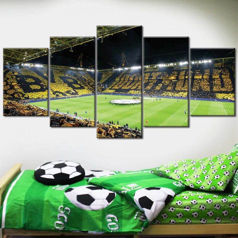 Borussia Dortmund Stadion Signal Iduna Park 02 BVB Leinwandbilder – Bild 2