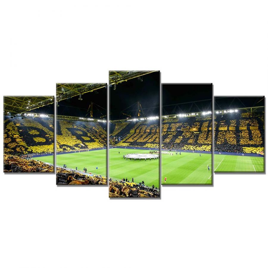 Borussia Dortmund Stadion Signal Iduna Park 02 BVB Leinwandbilder