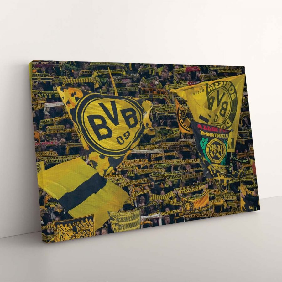 Borussia Dortmund Stadion Signal Iduna Park 03 BVB Leinwandbilder – Bild 3