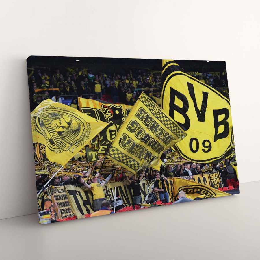 Borussia Dortmund Stadion Signal Iduna Park 06 BVB Leinwandbilder – Bild 3