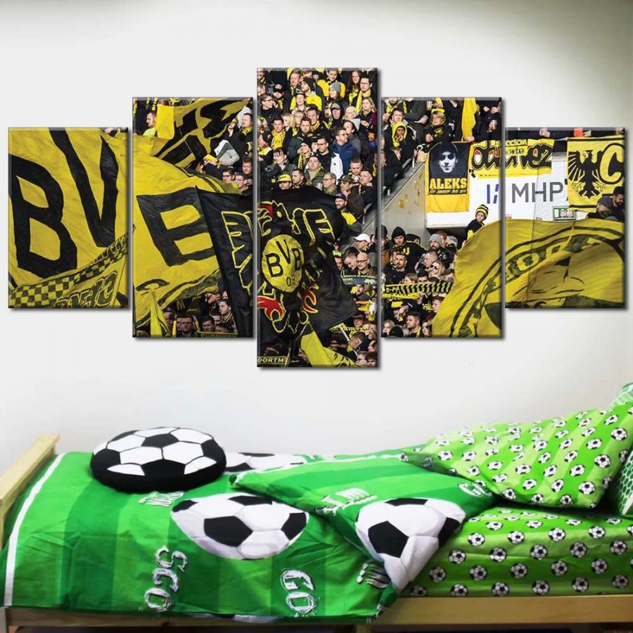Borussia Dortmund Stadion Signal Iduna Park 07 BVB Leinwandbilder – Bild 2