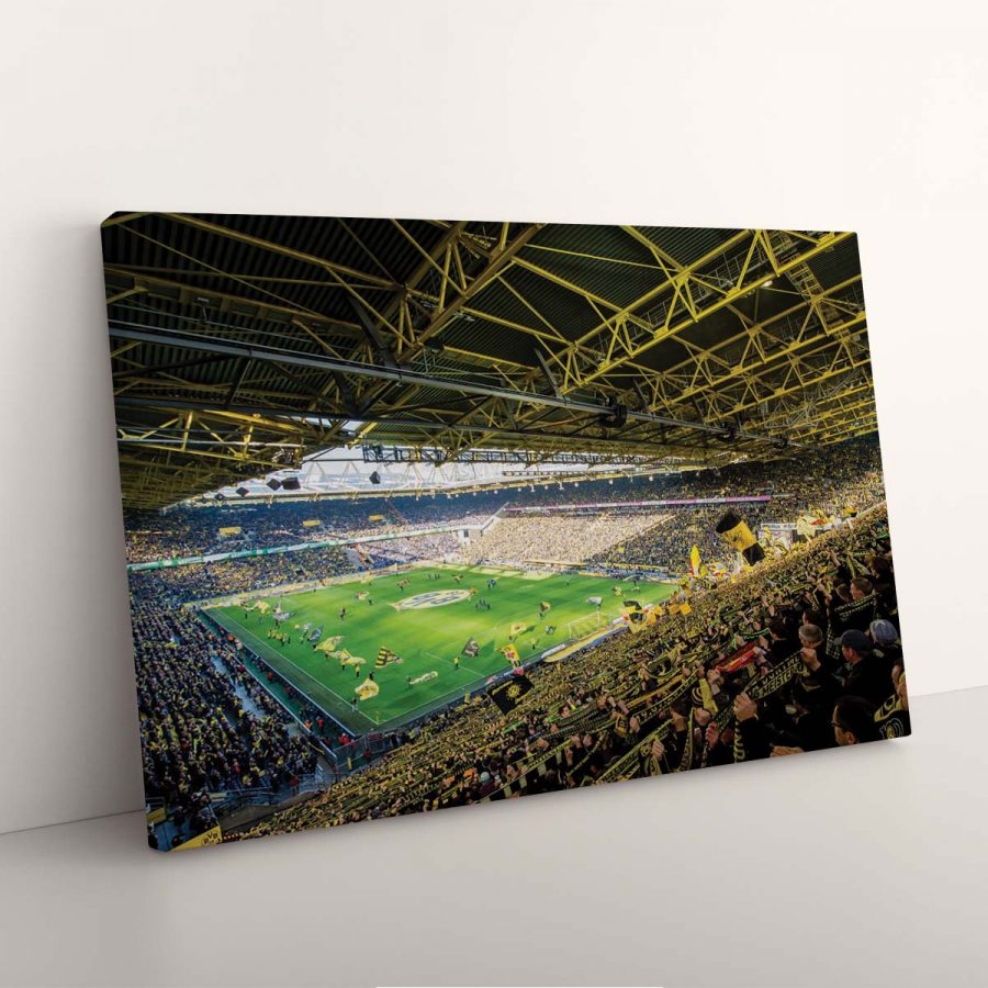 Borussia Dortmund Stadion Signal Iduna Park 09 BVB Leinwandbilder – Bild 3