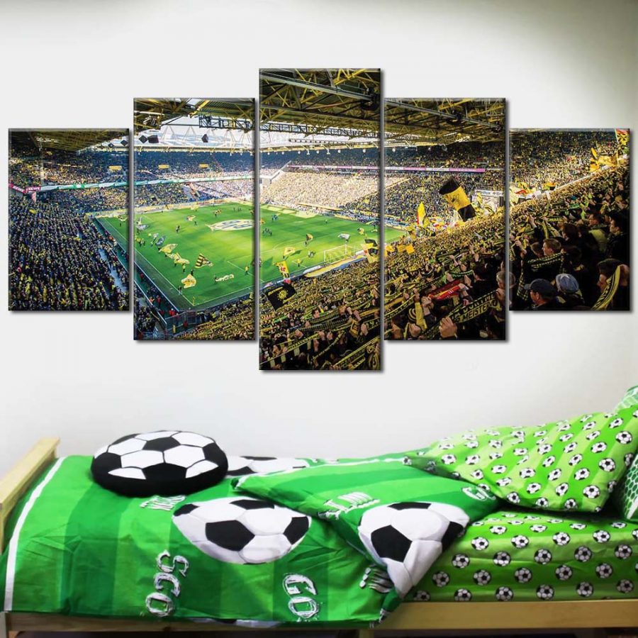 Borussia Dortmund Stadion Signal Iduna Park 09 BVB Leinwandbilder – Bild 2