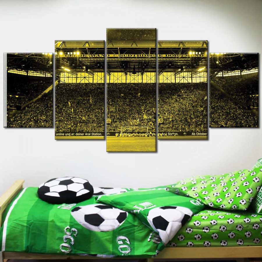 Borussia Dortmund Stadion Signal Iduna Park 10 BVB Leinwandbilder – Bild 2
