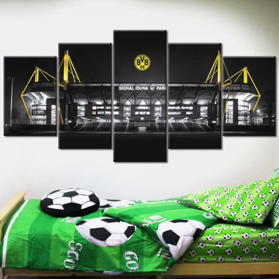 Borussia Dortmund Stadion Signal Iduna Park 11 BVB Leinwandbilder – Bild 2