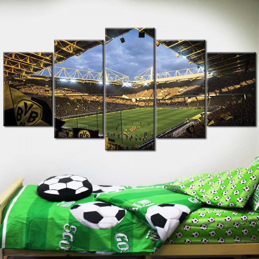 Borussia Dortmund Stadion Signal Iduna Park 12 BVB Leinwandbilder – Bild 2