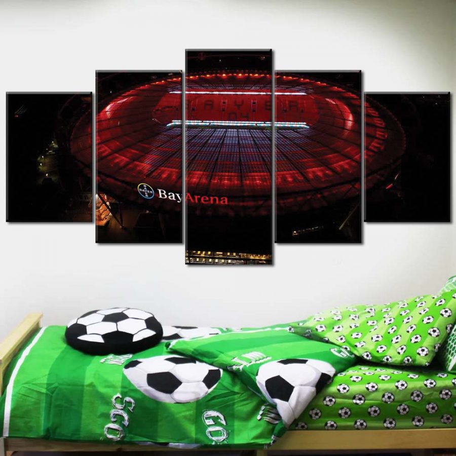 Bayer 04 Leverkusen BayArena Spielfeld 11 B04 Leinwandbilder – Bild 2