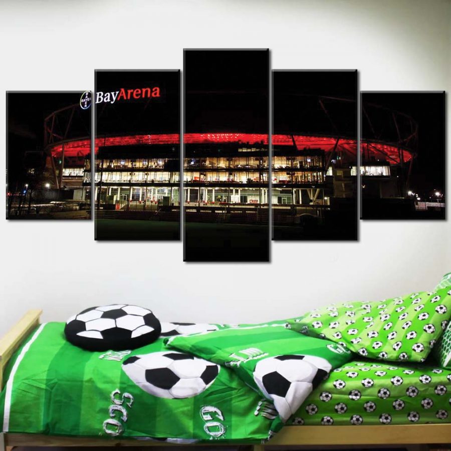 Bayer 04 Leverkusen BayArena Spielfeld 12 B04 Leinwandbilder – Bild 2