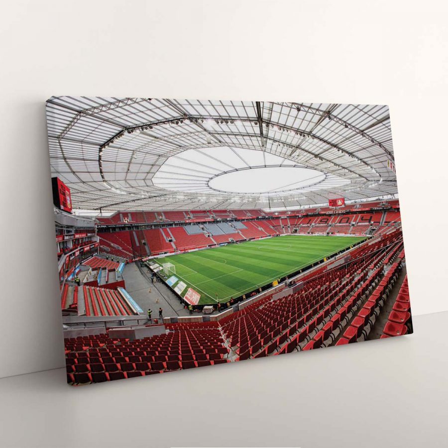 Bayer 04 Leverkusen BayArena Spielfeld 2 B04 Leinwandbilder – Bild 3