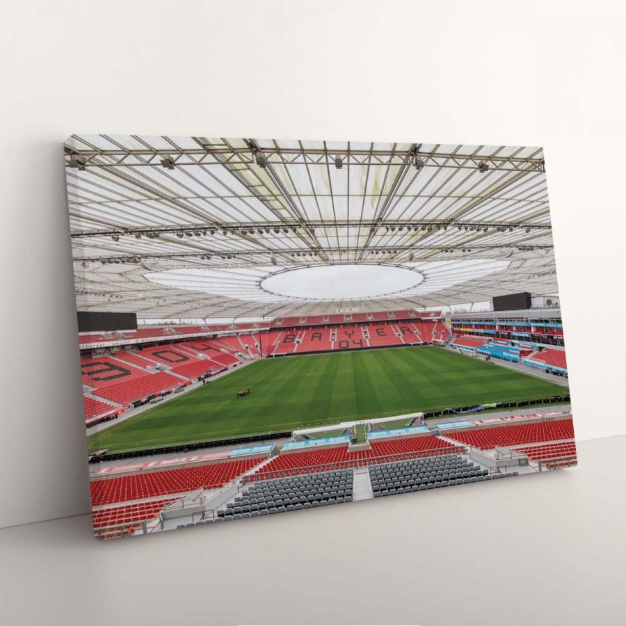 Bayer 04 Leverkusen BayArena Spielfeld 7 B04 Leinwandbilder – Bild 3