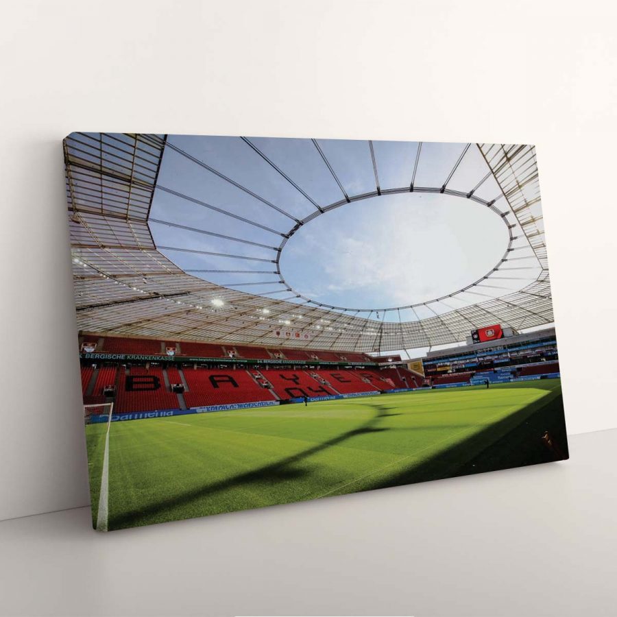 Bayer 04 Leverkusen BayArena Spielfeld 8 B04 Leinwandbilder – Bild 3