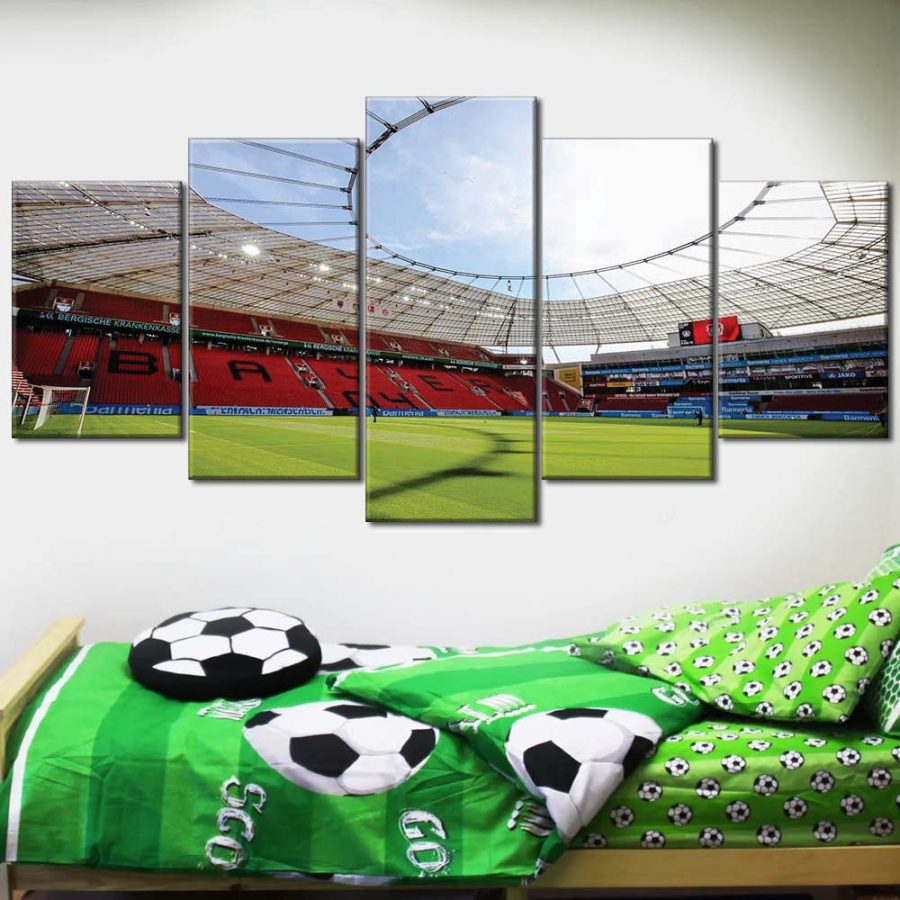 Bayer 04 Leverkusen BayArena Spielfeld 8 B04 Leinwandbilder – Bild 2