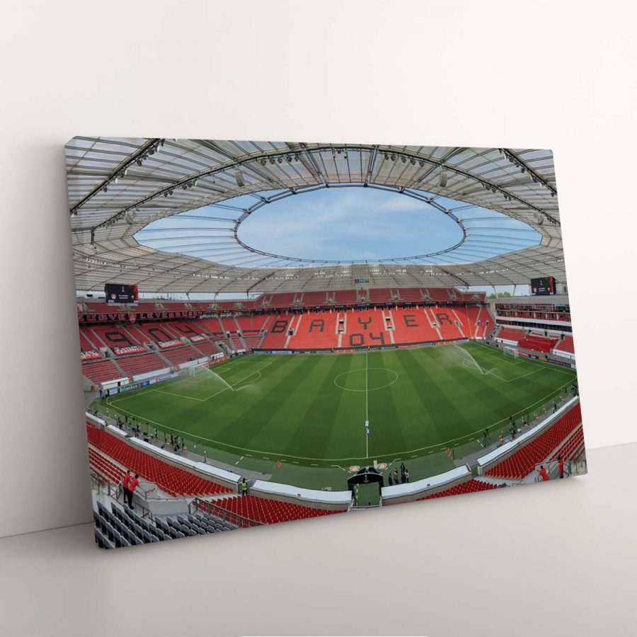 Bayer 04 Leverkusen BayArena Spielfeld 9 B04 Leinwandbilder – Bild 3