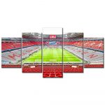FC Bayern München Allianz Arena Spielfeld Mia san mia 12 FCB Leinwandbilder