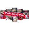 FC Bayern München Allianz Arena Spielfeld Mia san mia 2 FCB Leinwandbilder
