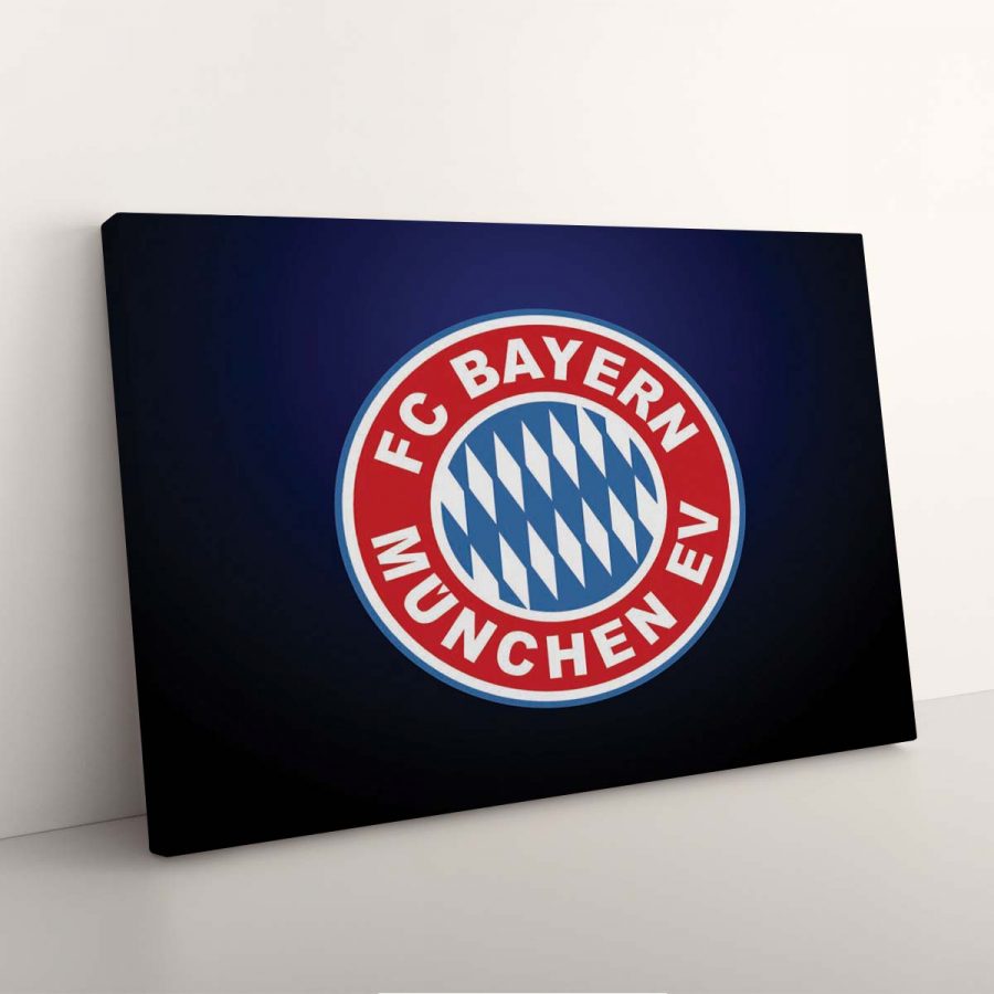 FC Bayern München Dunkel FCB Leinwandbilder – Bild 3