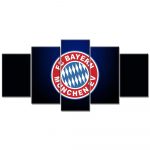 FC Bayern München Dunkel FCB Leinwandbilder