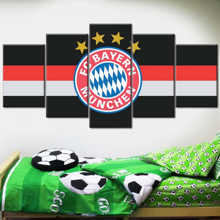 FC Bayern München Mia san mia 1 FCB Leinwandbilder – Bild 2