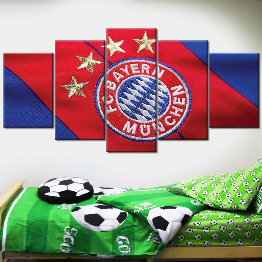FC Bayern München Symbol FCB Leinwandbilder – Bild 2