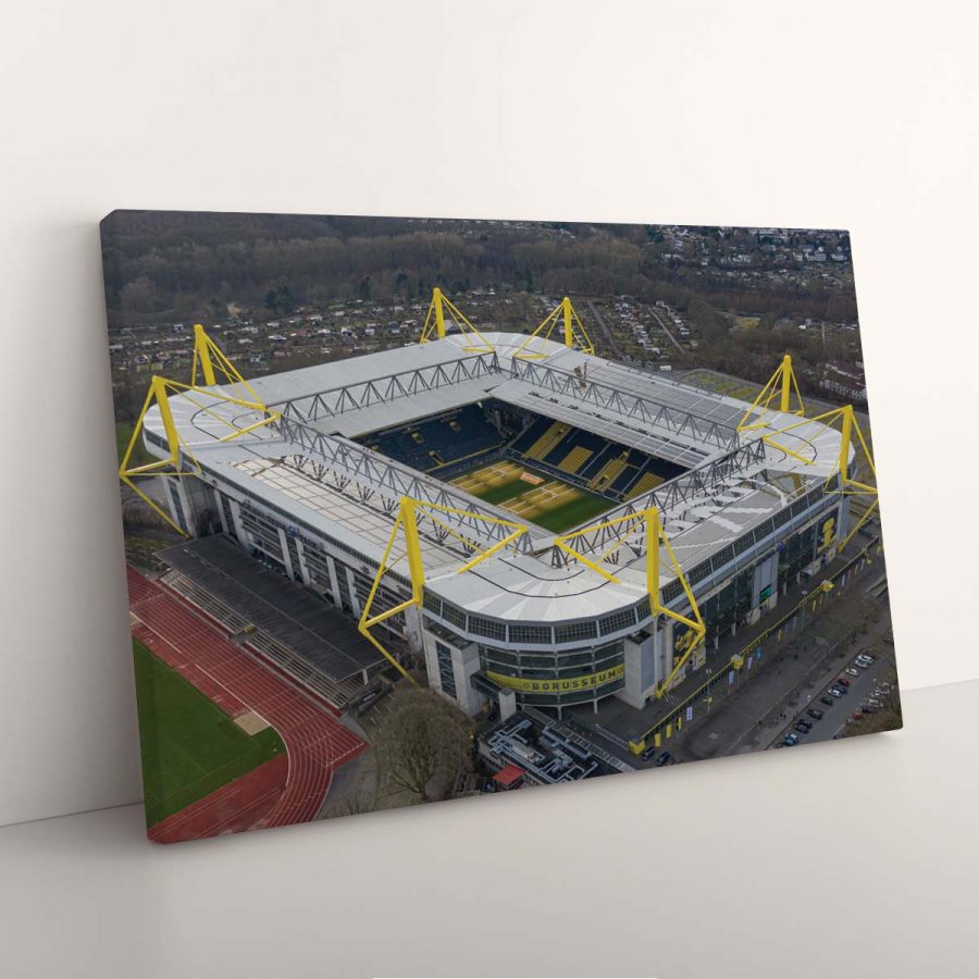 Borussia Dortmund Stadion Signal Iduna Park BVB Leinwandbilder – Bild 3