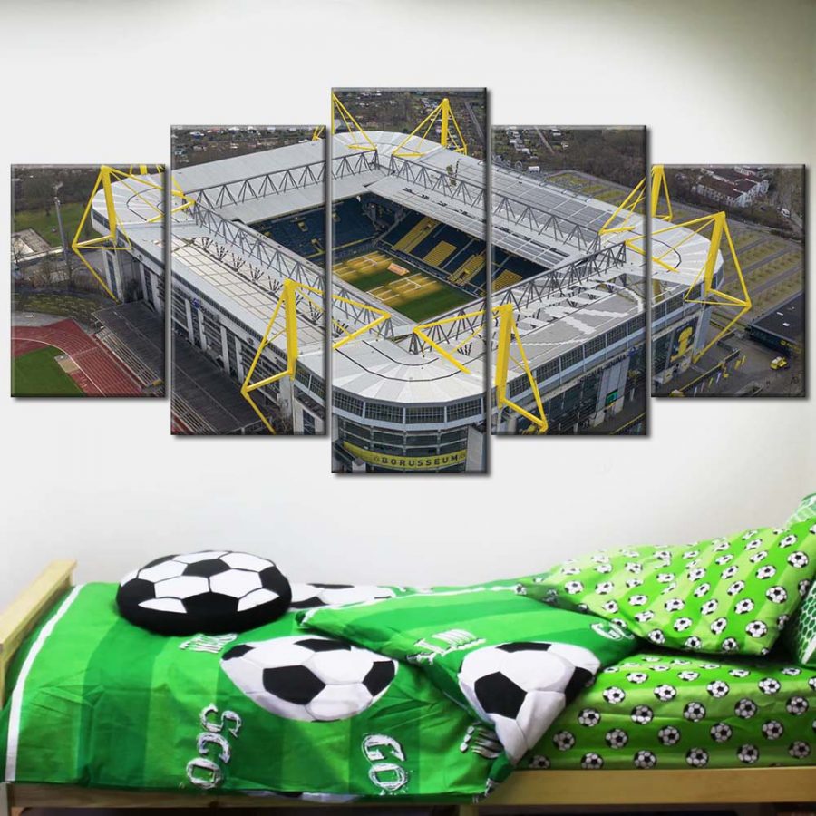 Borussia Dortmund Stadion Signal Iduna Park BVB Leinwandbilder – Bild 2