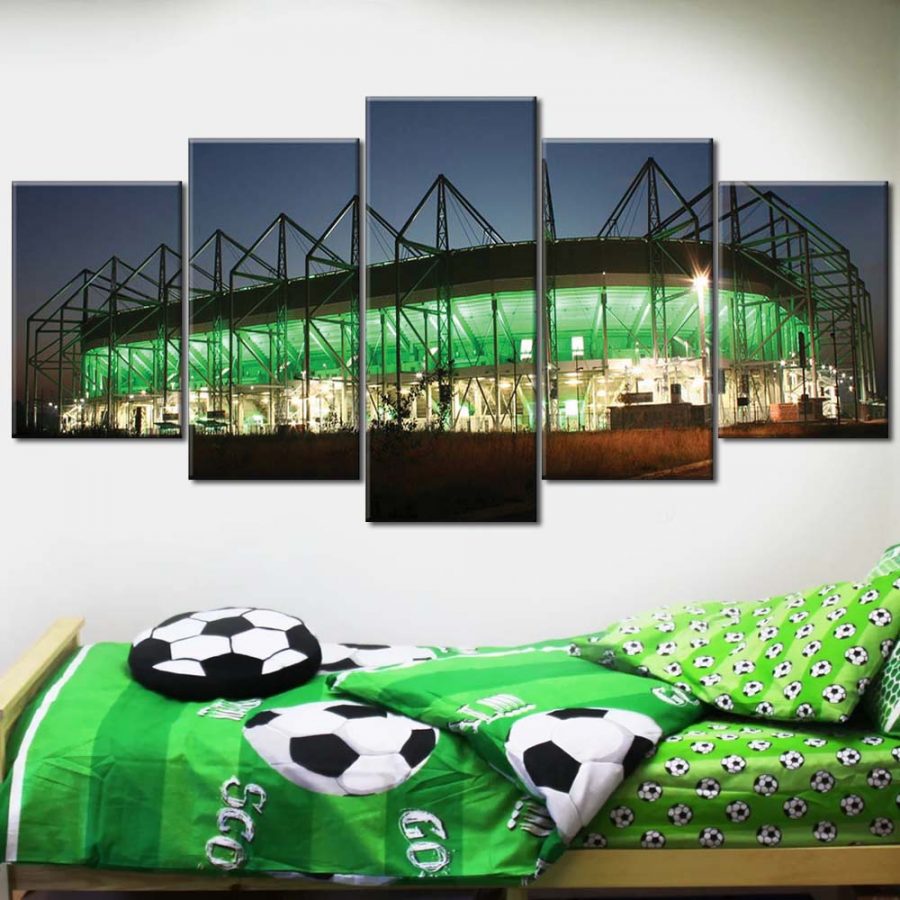 Borussia Mönchengladbach Stadion 2 VfL Leinwandbilder – Bild 2