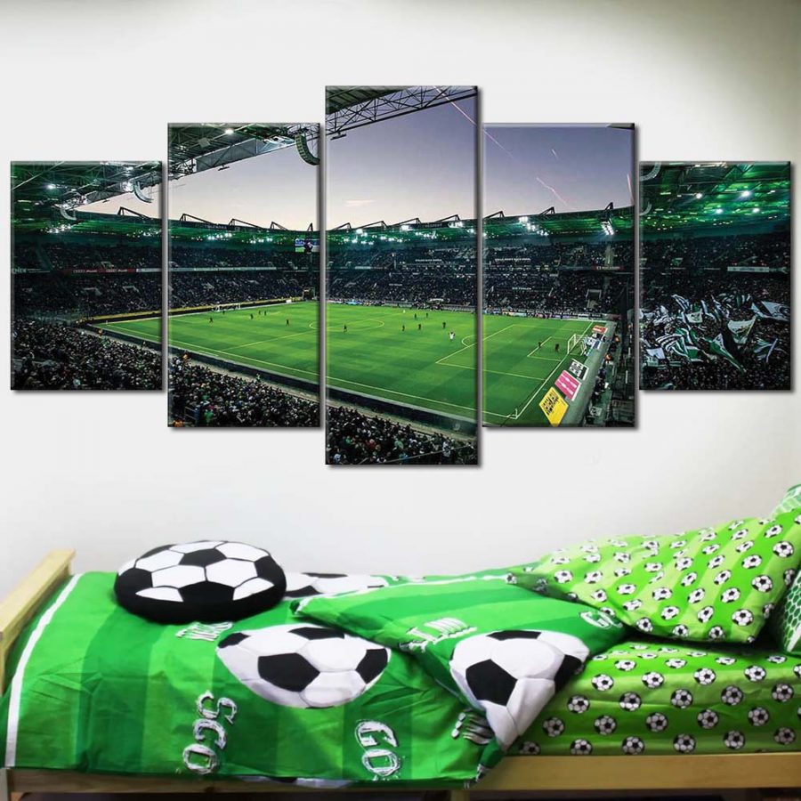 Borussia-Park Stadion Borussia Mönchengladbach 2 BMG Leinwandbilder – Bild 2