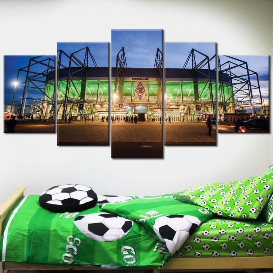 Borussia-Park Stadion Borussia Mönchengladbach 3 BMG Leinwandbilder – Bild 2
