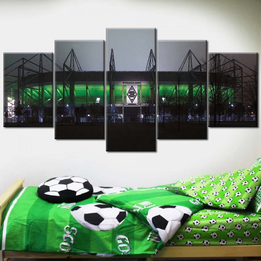 Borussia-Park Stadion Borussia Mönchengladbach BMG Leinwandbilder – Bild 2