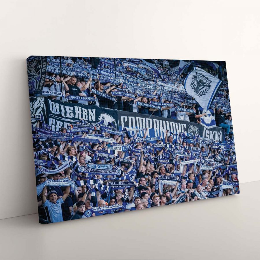DSC Arminia Bielefeld Fans 3 DSC Leinwandbilder – Bild 3