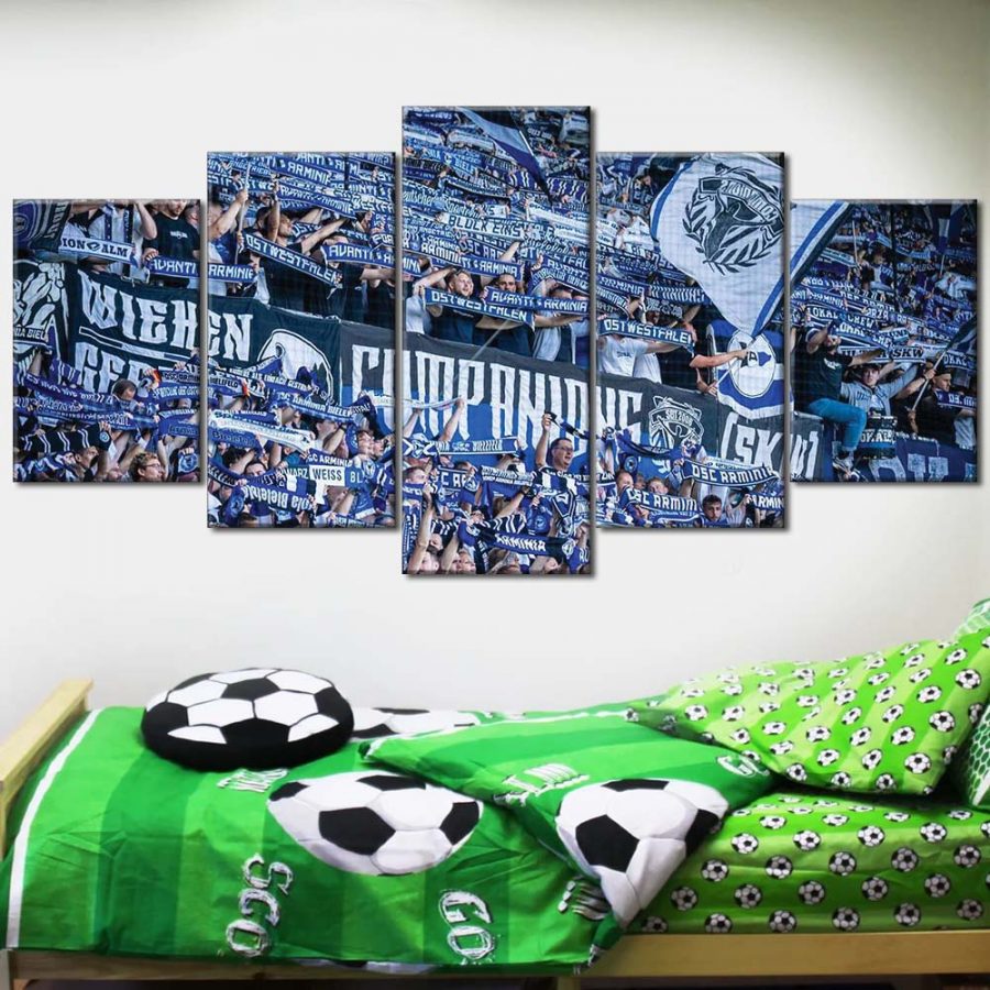 DSC Arminia Bielefeld Fans 3 DSC Leinwandbilder – Bild 2