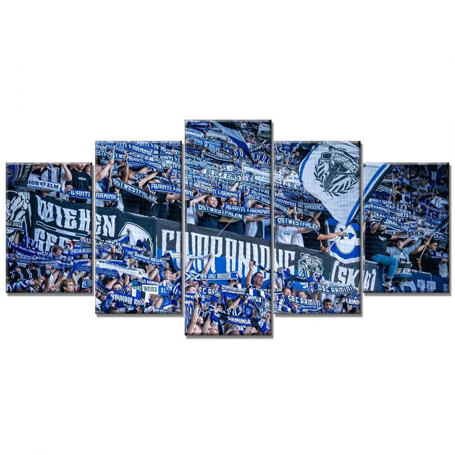 DSC Arminia Bielefeld Fans 3 DSC Leinwandbilder
