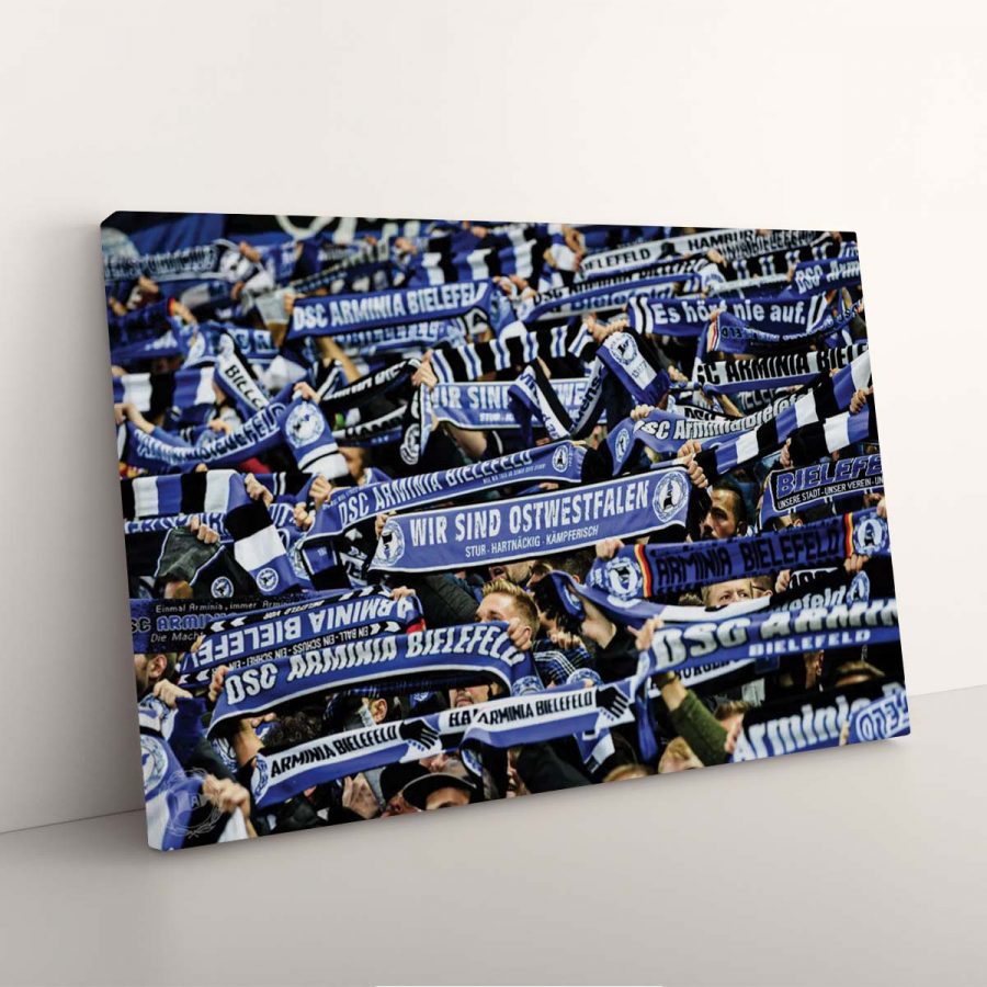 DSC Arminia Bielefeld Fans 4 DSC Leinwandbilder – Bild 3