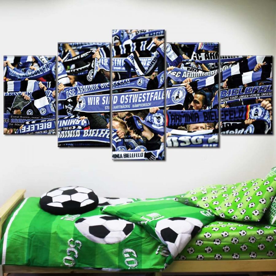 DSC Arminia Bielefeld Fans 4 DSC Leinwandbilder – Bild 2