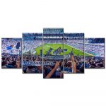 DSC Arminia Bielefeld FC Blau-Schwarz-Weiß 02 DSC Leinwandbilder