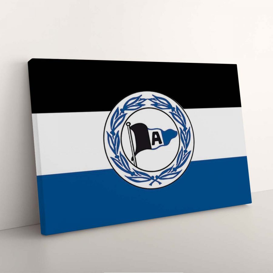 DSC Arminia Bielefeld FC Blau-Schwarz-Weiß 03 DSC Leinwandbilder – Bild 3