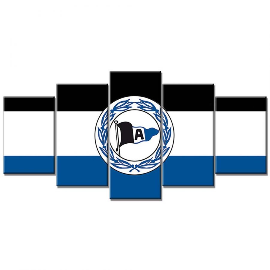 DSC Arminia Bielefeld FC Blau-Schwarz-Weiß 03 DSC Leinwandbilder