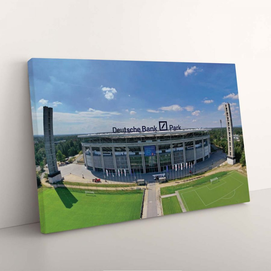 DSC Arminia Bielefeld Blau-Schwarz Kariert DSC Leinwandbilder – Bild 3