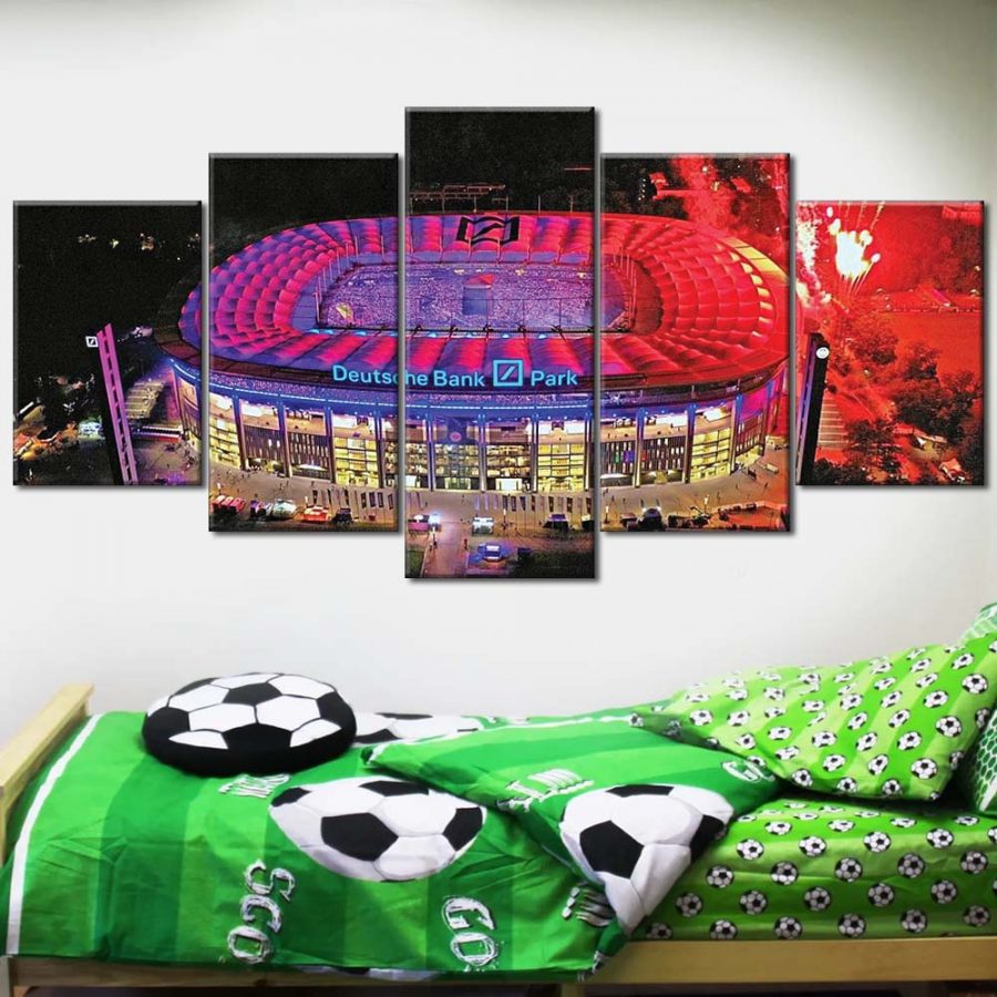 Eintracht Frankfurt FC Deutsche Bank Park 03 SGE Leinwandbilder – Bild 2