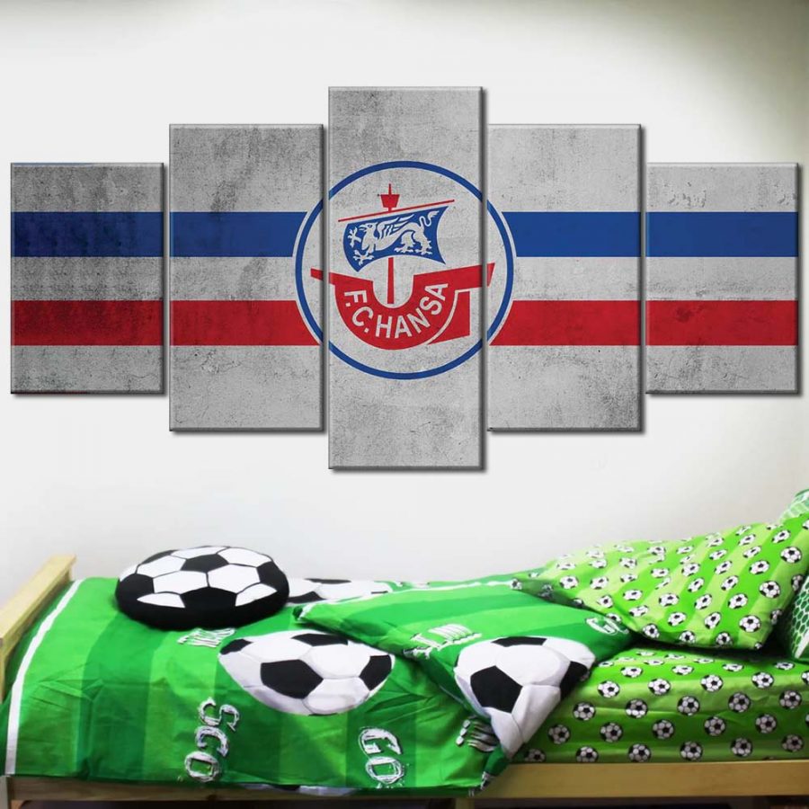 F.C. Hansa Rostock 01 HRO Leinwandbilder – Bild 2